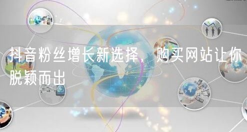 抖音粉丝增长新选择，购买网站让你脱颖而出