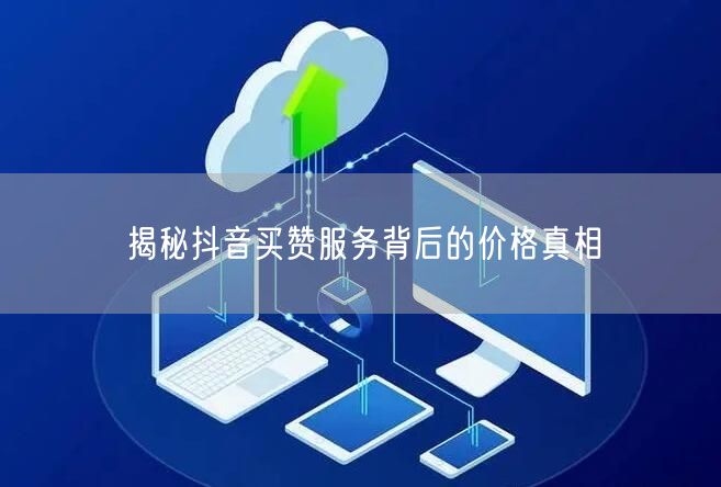 揭秘抖音买赞服务背后的价格真相