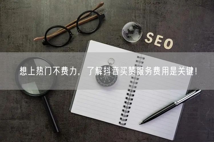 想上热门不费力，了解抖音买赞服务费用是关键！