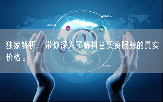 独家解析：带你深入了解抖音买赞服务的真实价格。